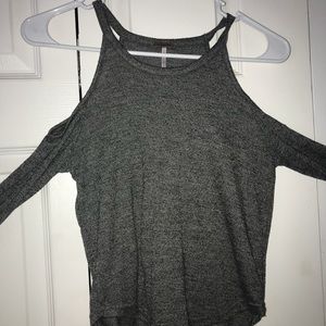 Juniors Cold Shoulder Sweater
